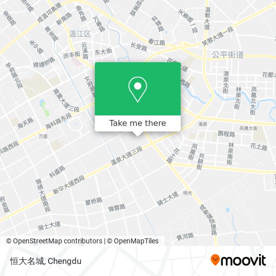 恒大名城 map
