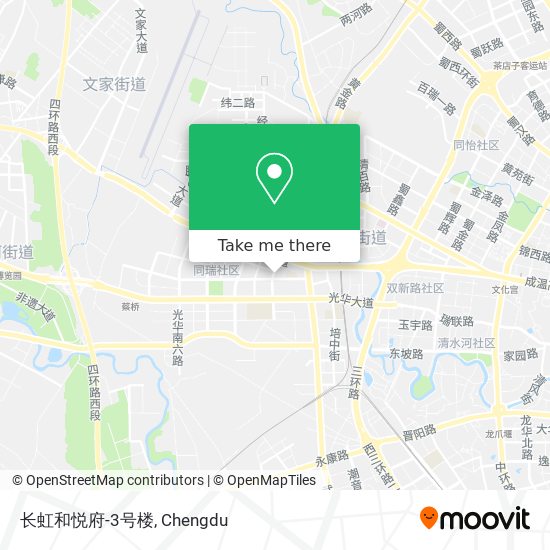 长虹和悦府-3号楼 map