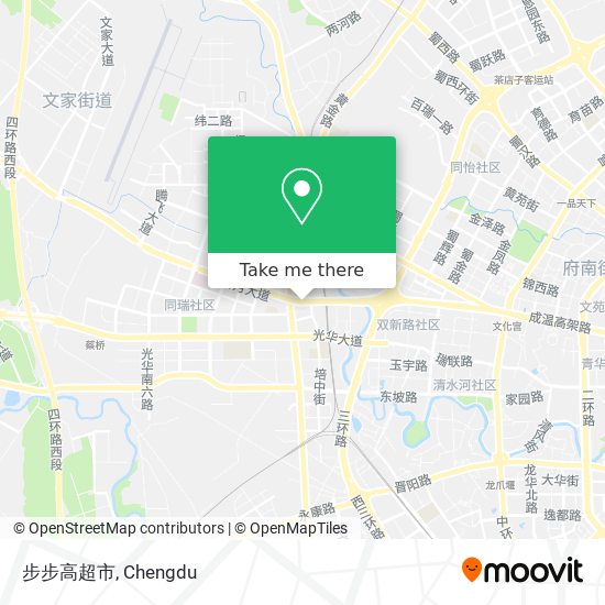 步步高超市 map
