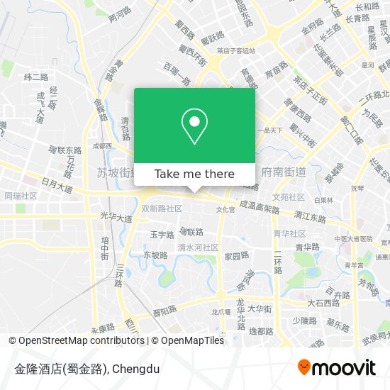 金隆酒店(蜀金路) map