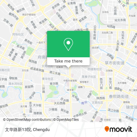 文华路新13院 map