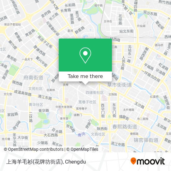 上海羊毛衫(花牌坊街店) map