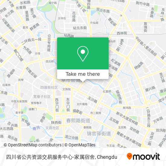 四川省公共资源交易服务中心-家属宿舍 map
