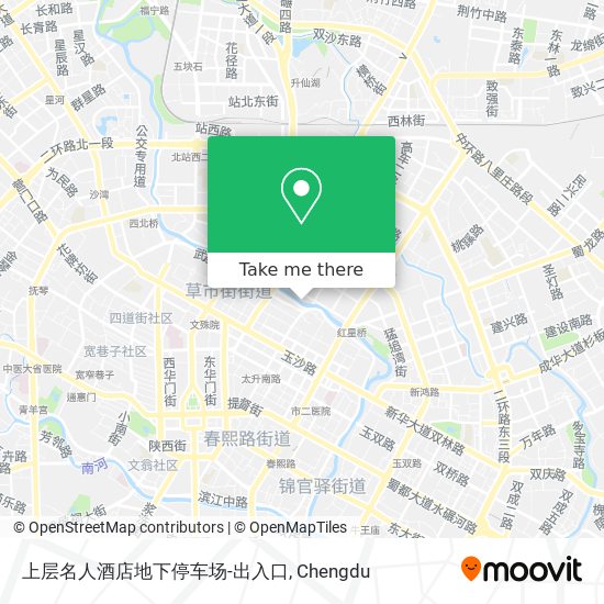 上层名人酒店地下停车场-出入口 map
