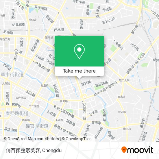 俏百颜整形美容 map