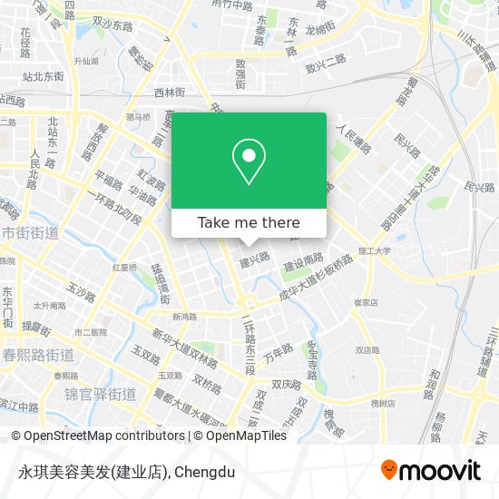 永琪美容美发(建业店) map