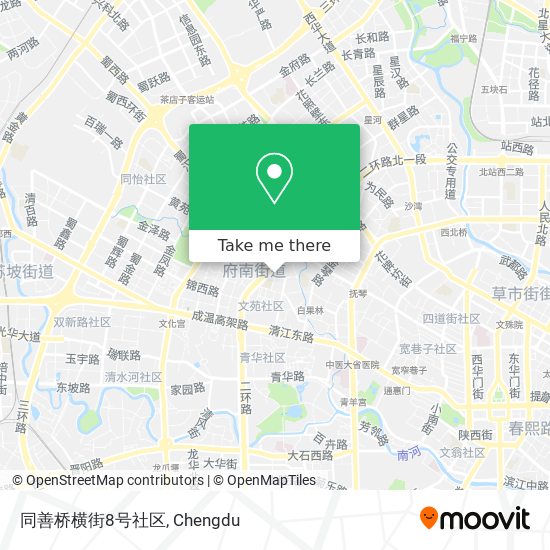 同善桥横街8号社区 map