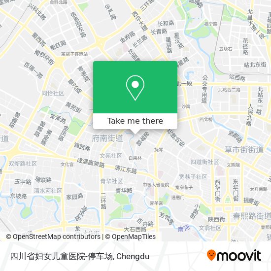 四川省妇女儿童医院-停车场 map