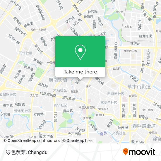 绿色蔬菜 map