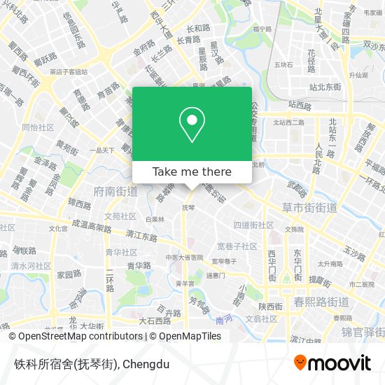 铁科所宿舍(抚琴街) map
