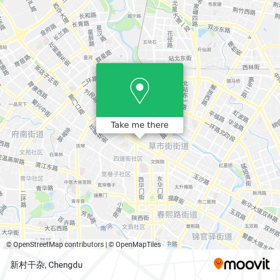 新村干杂 map