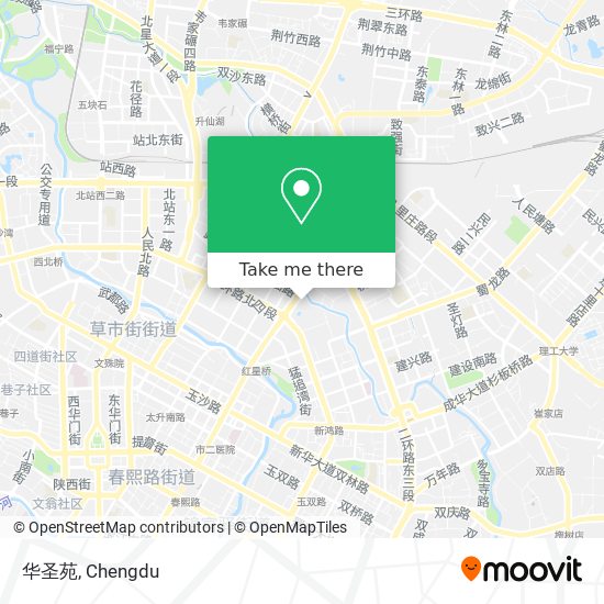 华圣苑 map