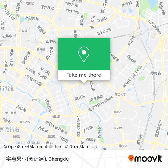 实惠果业(双建路) map