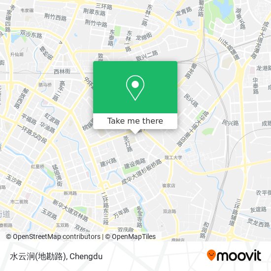 水云涧(地勘路) map