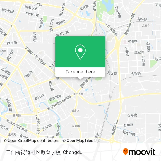 二仙桥街道社区教育学校 map