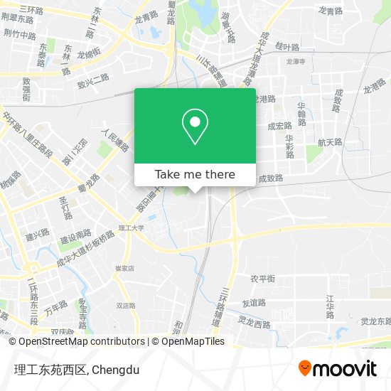 理工东苑西区 map