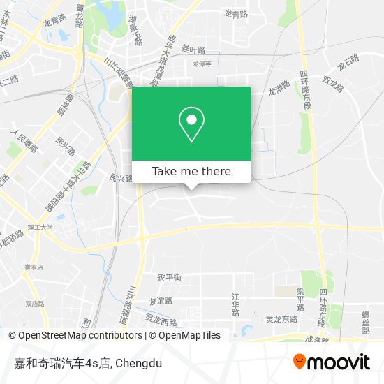 嘉和奇瑞汽车4s店 map