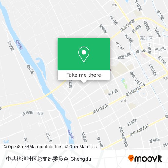 中共梓潼社区总支部委员会 map