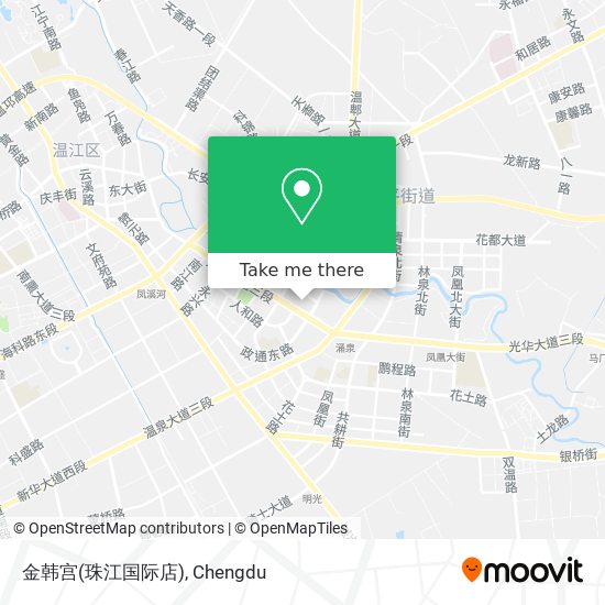 金韩宫(珠江国际店) map