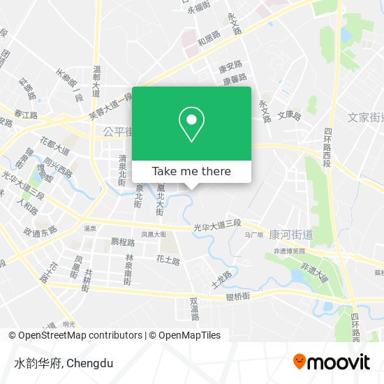 水韵华府 map