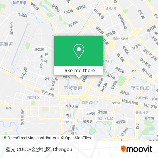 蓝光·COCO-金沙北区 map
