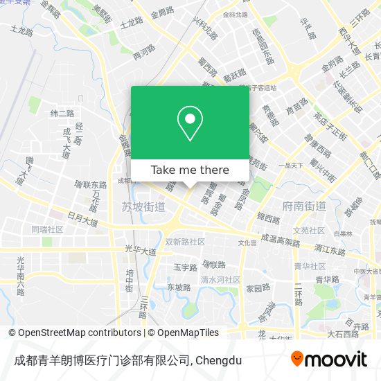 成都青羊朗博医疗门诊部有限公司 map