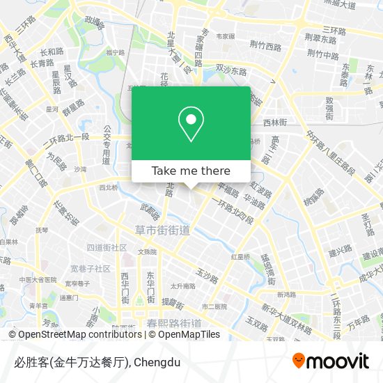 必胜客(金牛万达餐厅) map