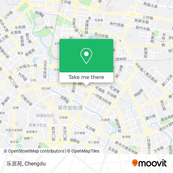 乐居苑 map