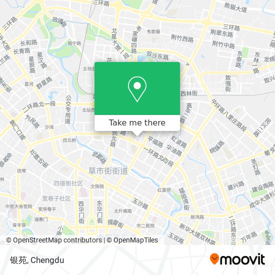 银苑 map