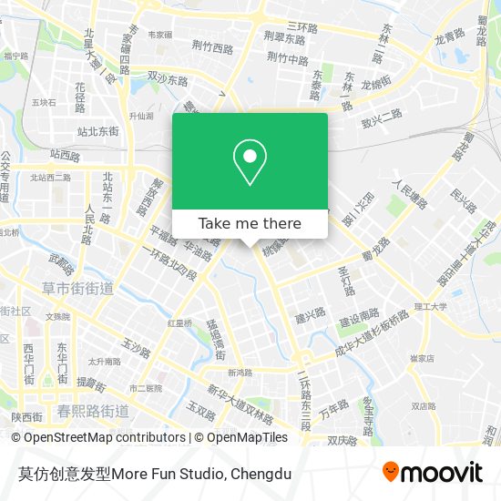 莫仿创意发型More Fun Studio map