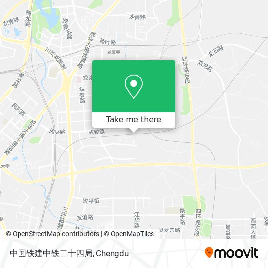 中国铁建中铁二十四局 map