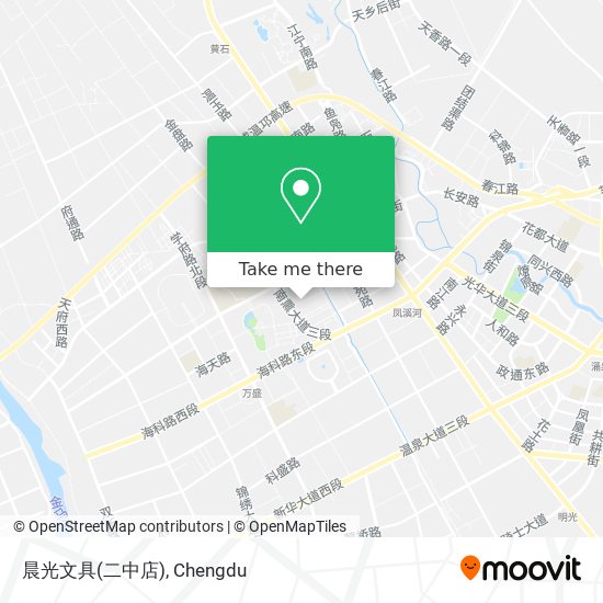 晨光文具(二中店) map