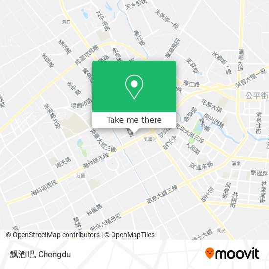 飘酒吧 map