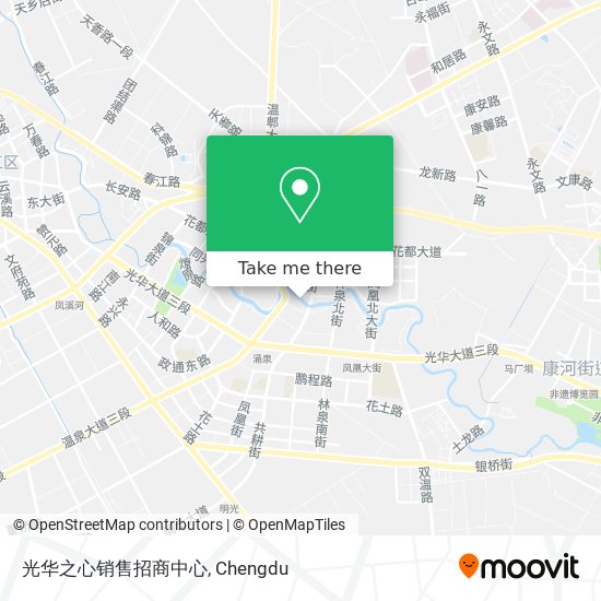 光华之心销售招商中心 map