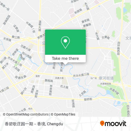 香碧歌庄园一期－香境 map