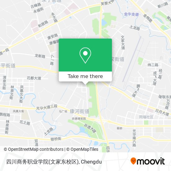 四川商务职业学院(文家东校区) map