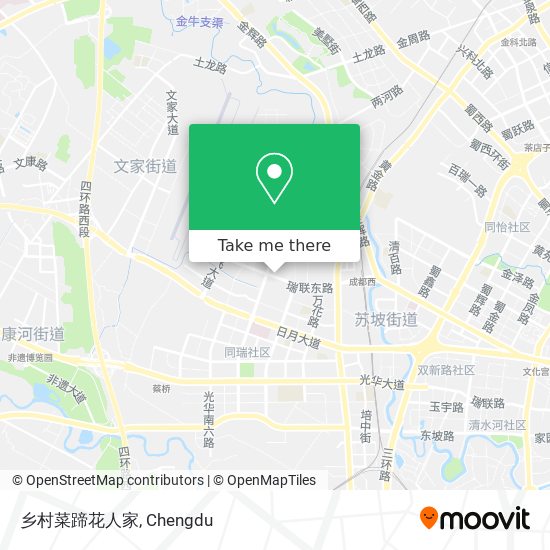 乡村菜蹄花人家 map