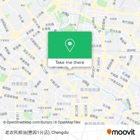 老农民粮油(懋园1分店) map