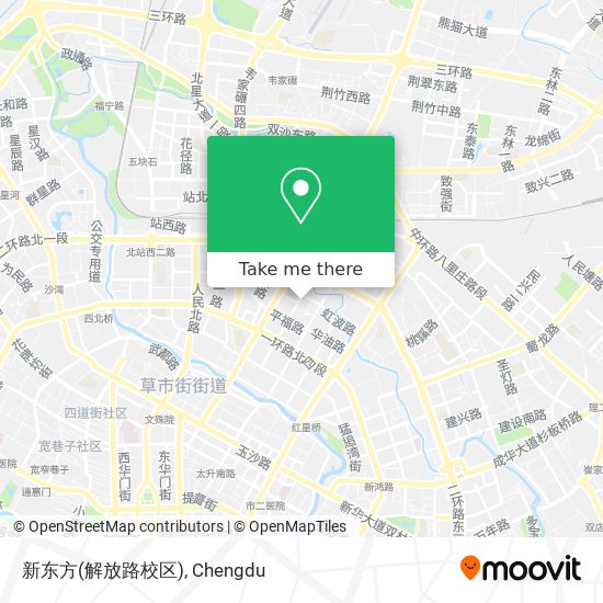 新东方(解放路校区) map