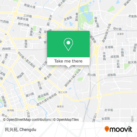 民兴苑 map