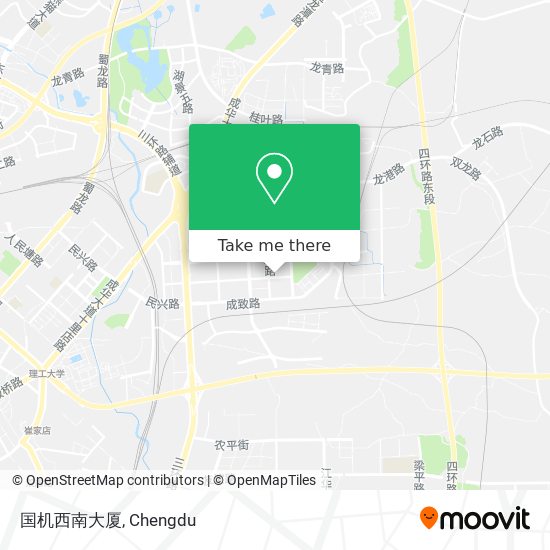 国机西南大厦 map