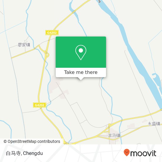 白马寺 map
