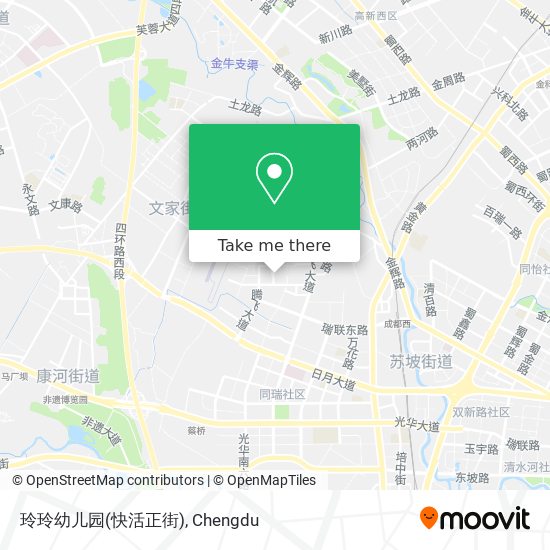 玲玲幼儿园(快活正街) map