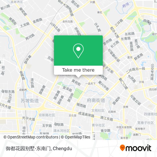 御都花园别墅-东南门 map