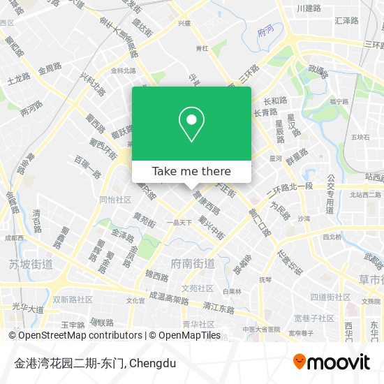 金港湾花园二期-东门 map