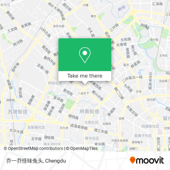 乔一乔怪味兔头 map