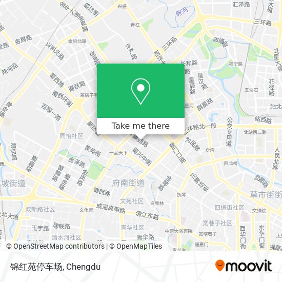 锦红苑停车场 map