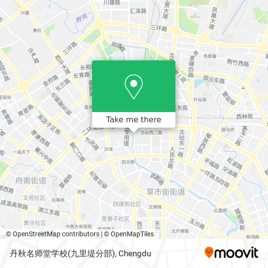 丹秋名师堂学校(九里堤分部) map