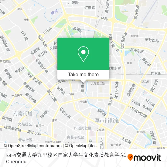 西南交通大学九里校区国家大学生文化素质教育学院 map