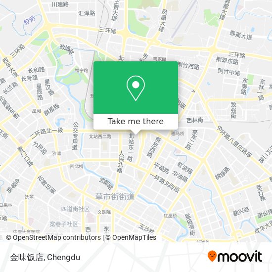 金味饭店 map